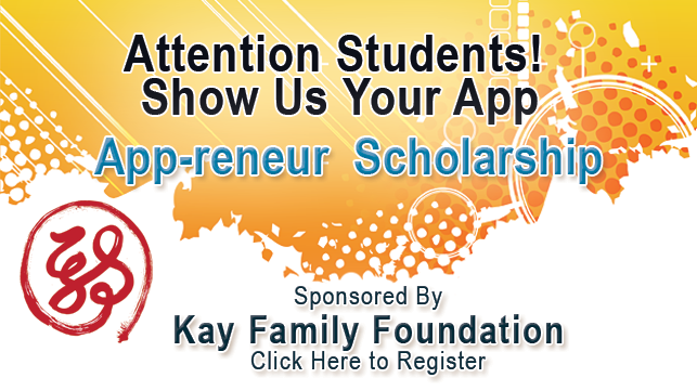 New Scholarship to Honor Outstanding Achievement in Apps Creation by High School, College and Grad School Students