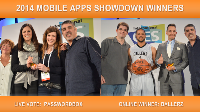 Mobile Apps Showdown Declares 2014 Winners: One Practical Password Minder and One Stress Reliever Built by US Enlisted Guys