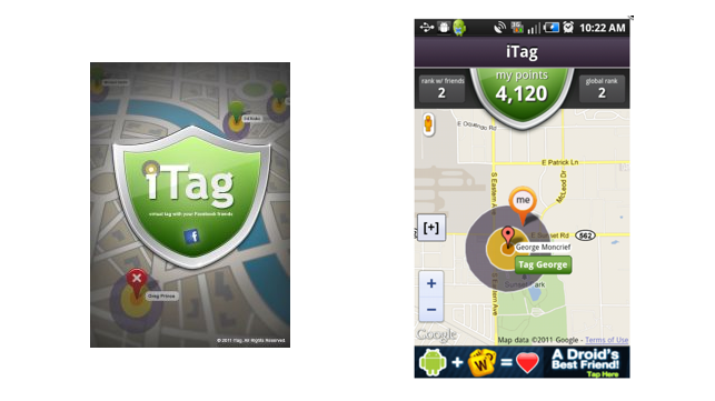 “You’re It” – Play Virtual Tag With Your Facebook Friends With iTag